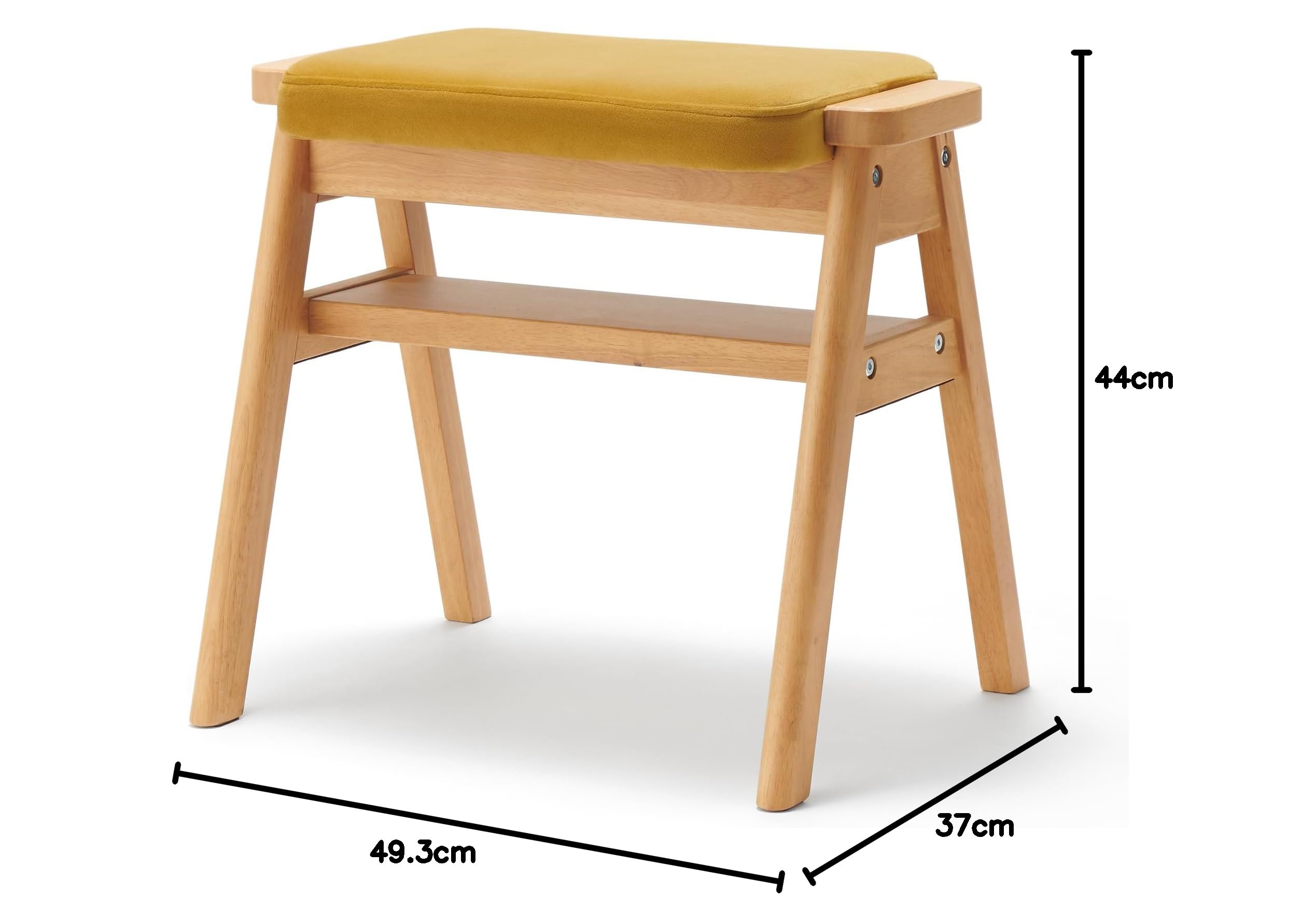 Amazon.co.jp: 無印良品 再生ポリエステル混 木製スタッキングスツール